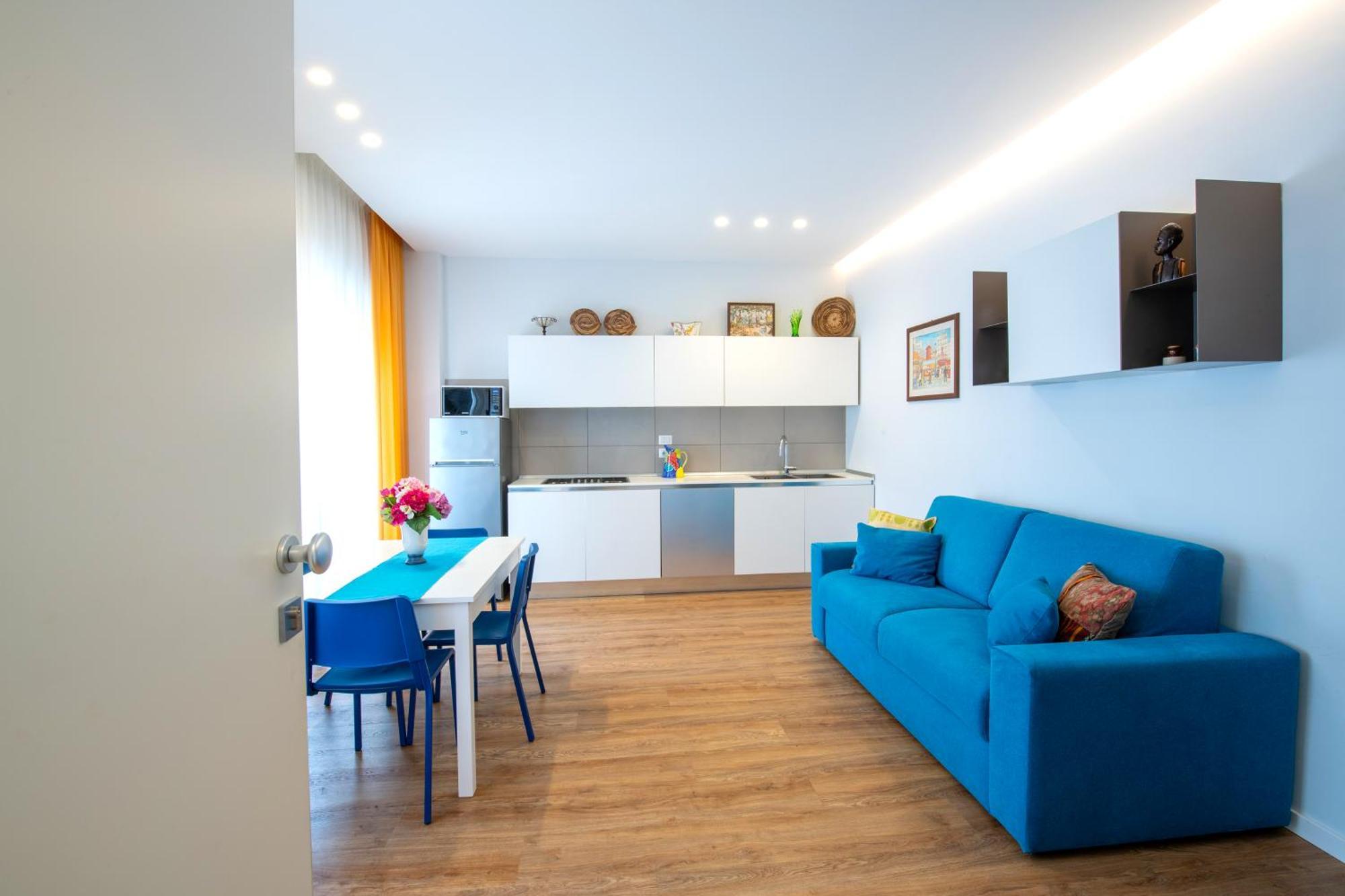 Shabby Chic Seaview Apartments กาสเตลลัมมาเร ดิ สตาเบีย ภายนอก รูปภาพ